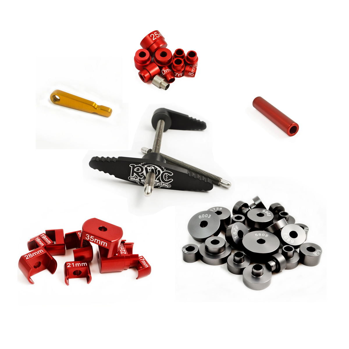 rwc modular suspension bearing tool set, complete